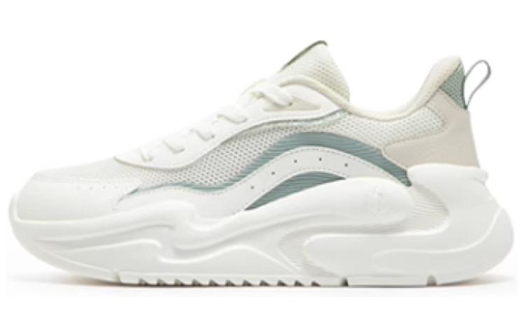 361° Yunshu 4.0 Cushioning Low-Top Running Shoes Women's White Green