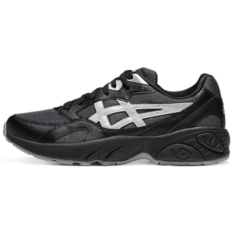 Asics Gel Pacer Low Top Casual Shoes Unisex Gray Black