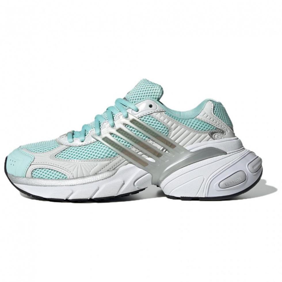 Adidas Originals ADISTA XLG Slip-Resistant Height Increasing Low-Top Chunky Sneakers Women's Blue White