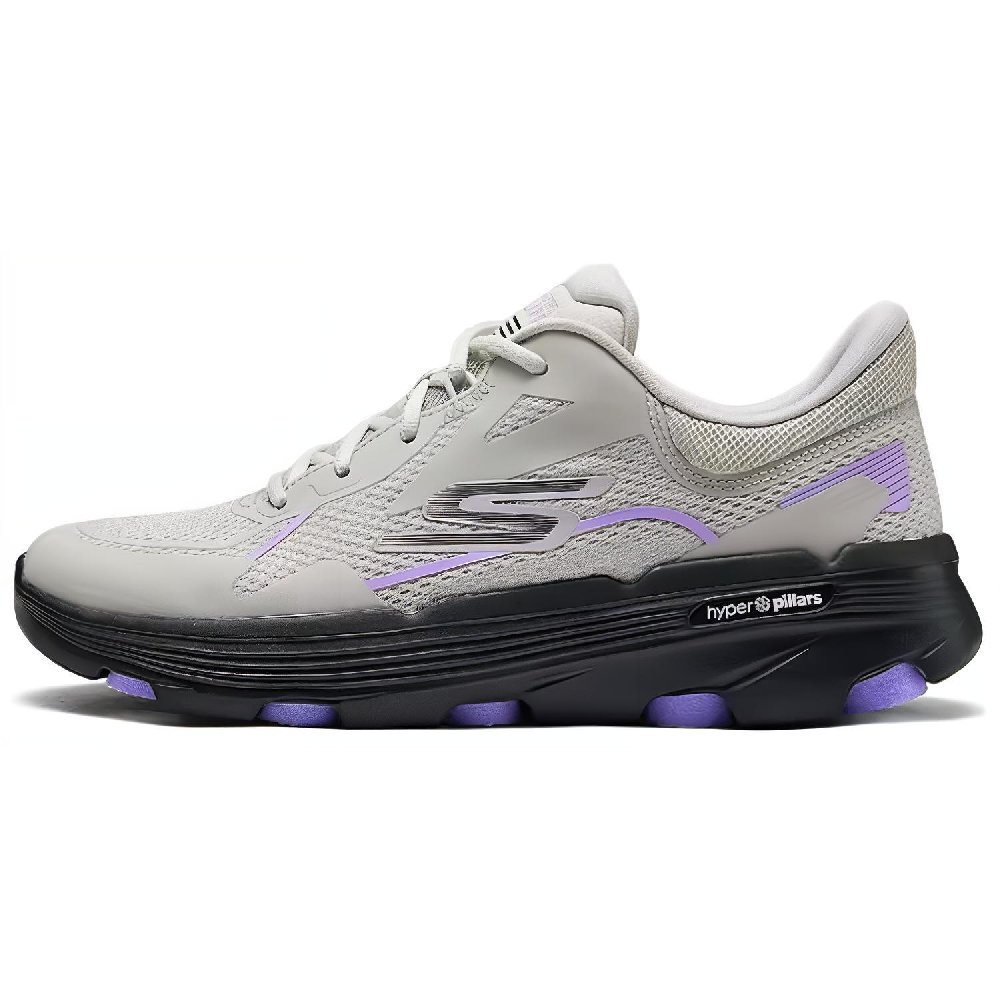 Skechers Women's GO Series Running Shoes Women's Low Top Light Gray/Black