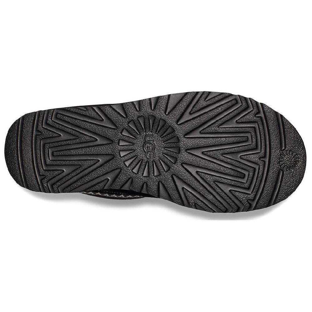 UGG Classic Short Crescent Boot Black Women's