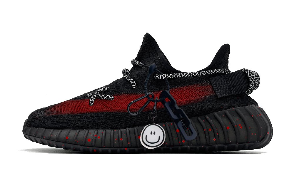 Adidas Originals Yeezy Boost 350 V2 Low Top Casual Shoes Unisex Black