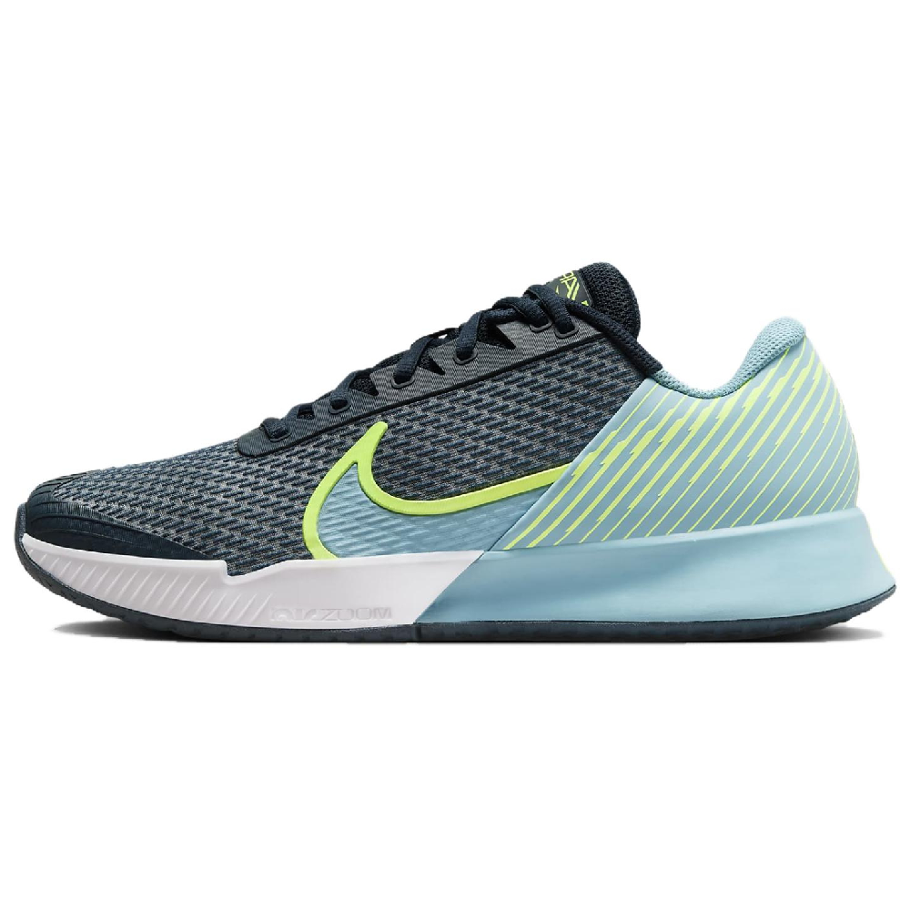 Nike Air Zoom Vapor Pro 2 Low-Top Tennis Shoes Unisex Blue Green