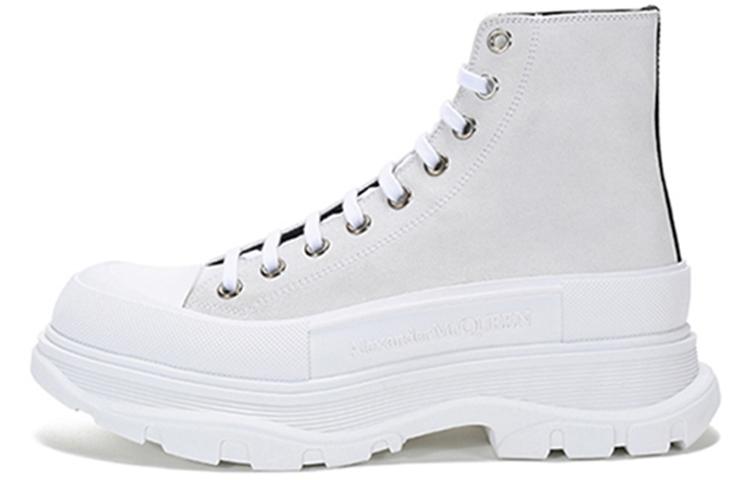 Alexander McQueen Tread Slick Boots 'White'