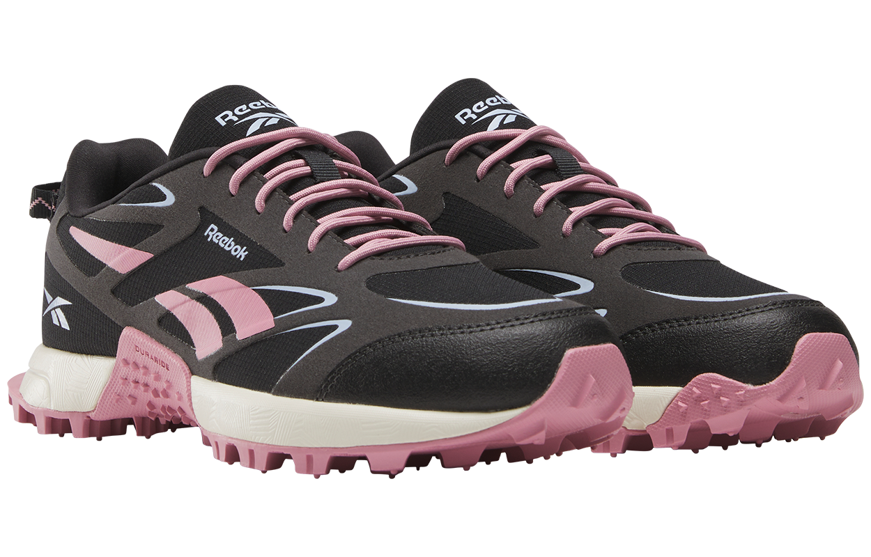 Reebok Anti Slip Wear Resistant Low Top Casual Trail Running Shoes Women's Black/Pink купить в интернет-магазине Yoocart с быстрой доставкой по России.