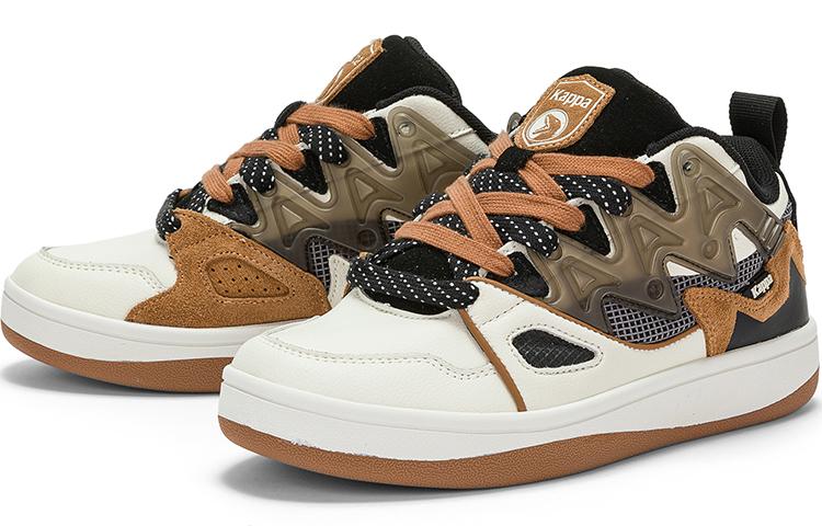 COPPOLELLA x Kappa Abrasion Resistant Low Top Skateboard Shoes Unisex White Brown Black купить в интернет-магазине Yoocart с быстрой доставкой по России.