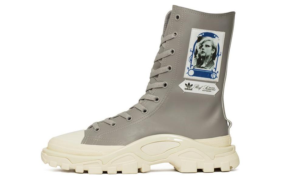 Adidas Raf Simons X Detroit Runner High 'Grey White'
