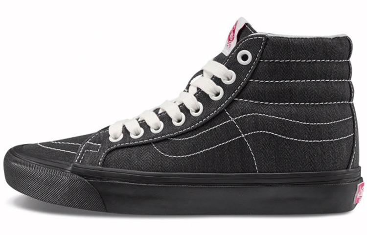 Vans Vault Og SK8 HI Lx In Black Herringbone