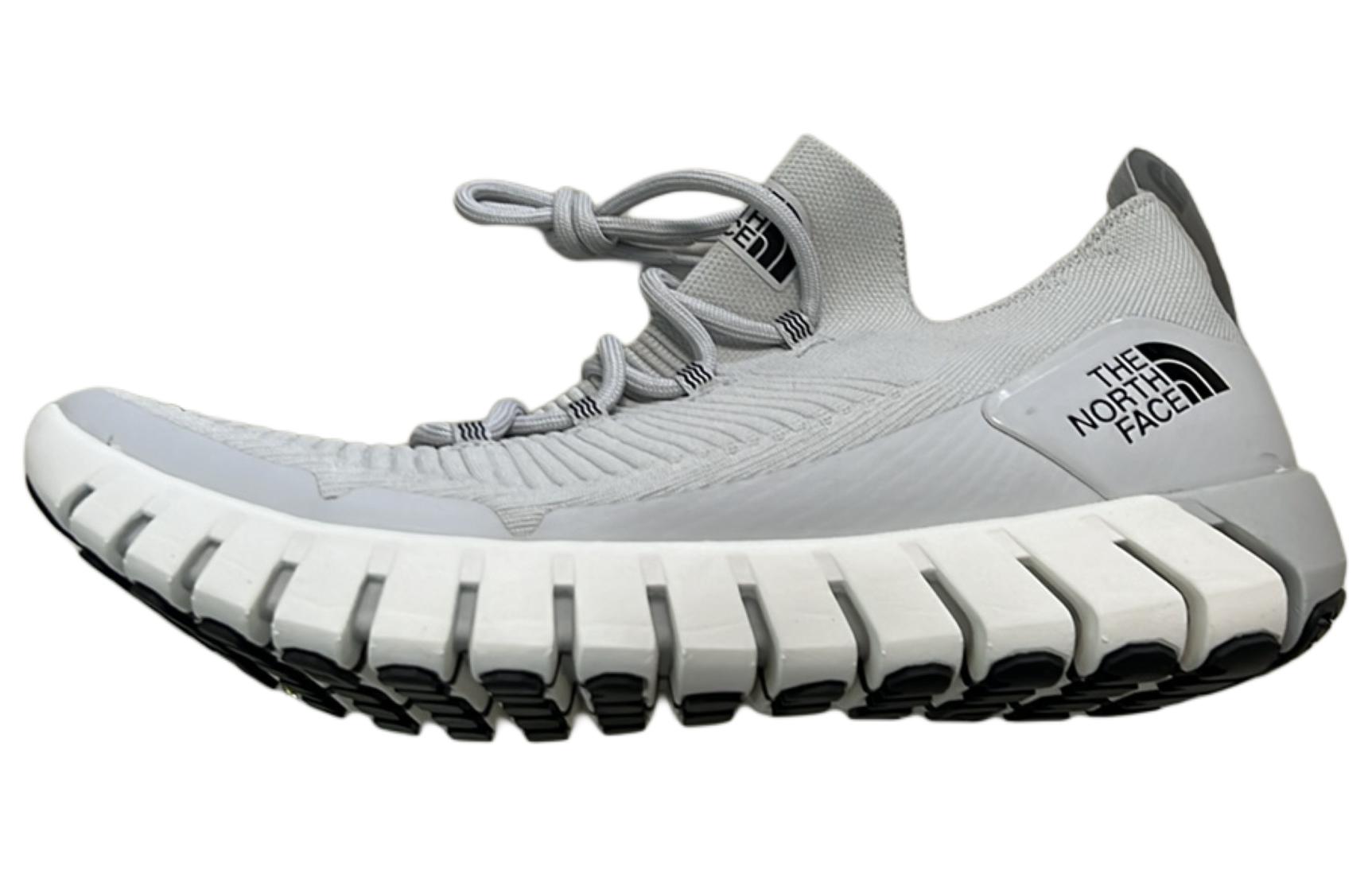 THE NORTH FACE Cushioned Wear-Resistant Breathable Coverage Low-Top Outdoor Shoes Men's Gray