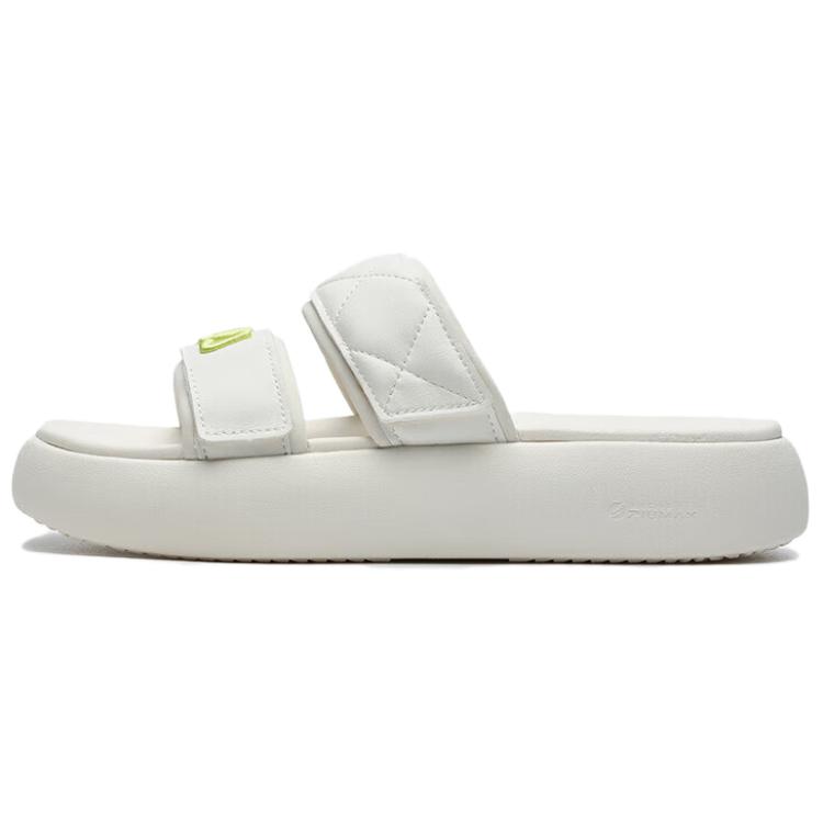 FILA DONUT Abrasion Resistant Slide Slippers Women's Milk White