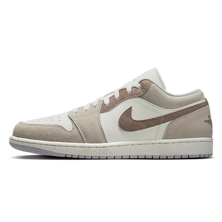 Jordan Air Jordan 1 Vintage Basketball Shoes Unisex Low top White/Brown купить в интернет-магазине Yoocart с быстрой доставкой по России.
