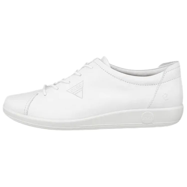 Ecco Low Top Casual Shoes Women's White