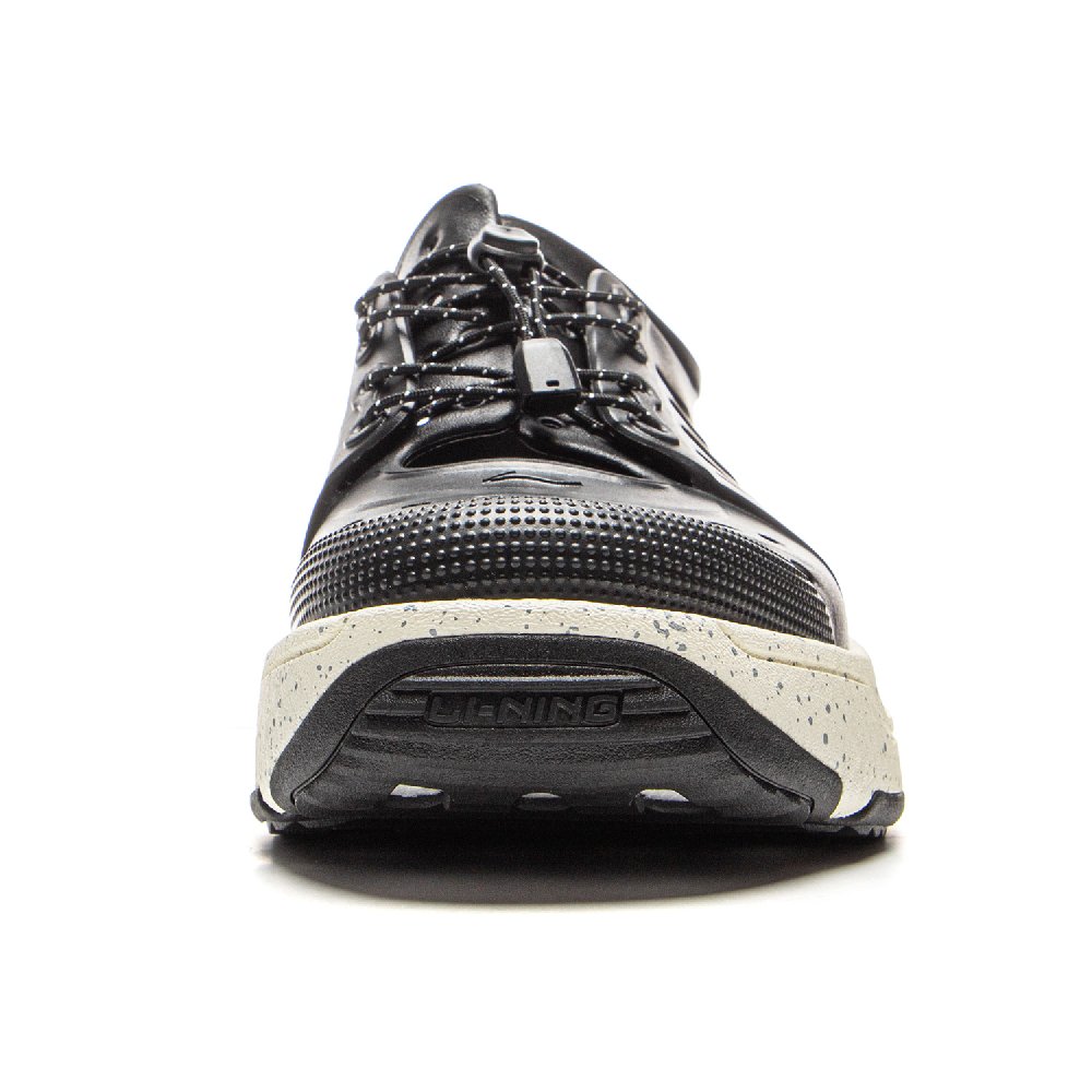 LiNing Pan Gu Trek Anti Slip And Wear Resistant Coverage River Trekking Shoes Unisex Black