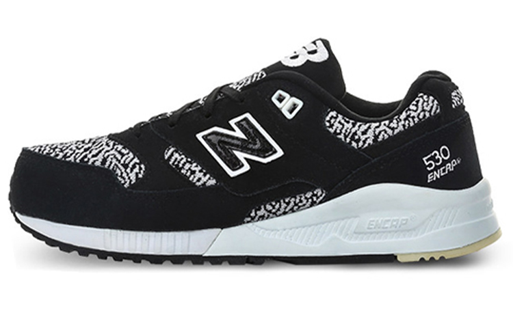 New Balance 530 Low Top Black/Grey Women's