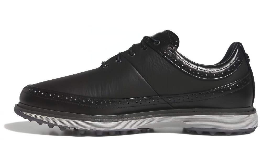 Adidas MC80 Spikeless Golf Core Black Dark Silver Metallic Grey Two