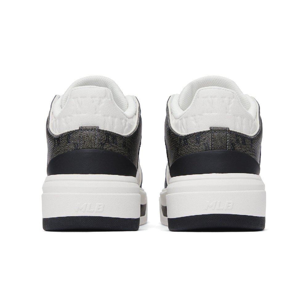 MLB Chunky Liner Low Top Skateboard Shoes Unisex Black White