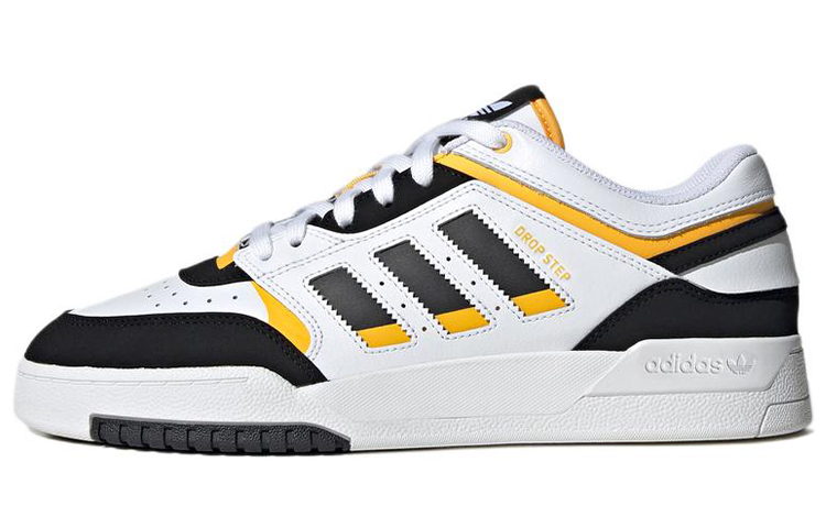 Adidas Originals Drop Step Low 'White Black Yellow'