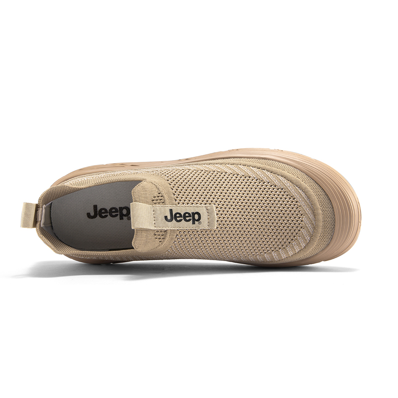 Jeep Low Top Outdoor Shoes Men's Khaki купить в интернет-магазине Yoocart с быстрой доставкой по России.