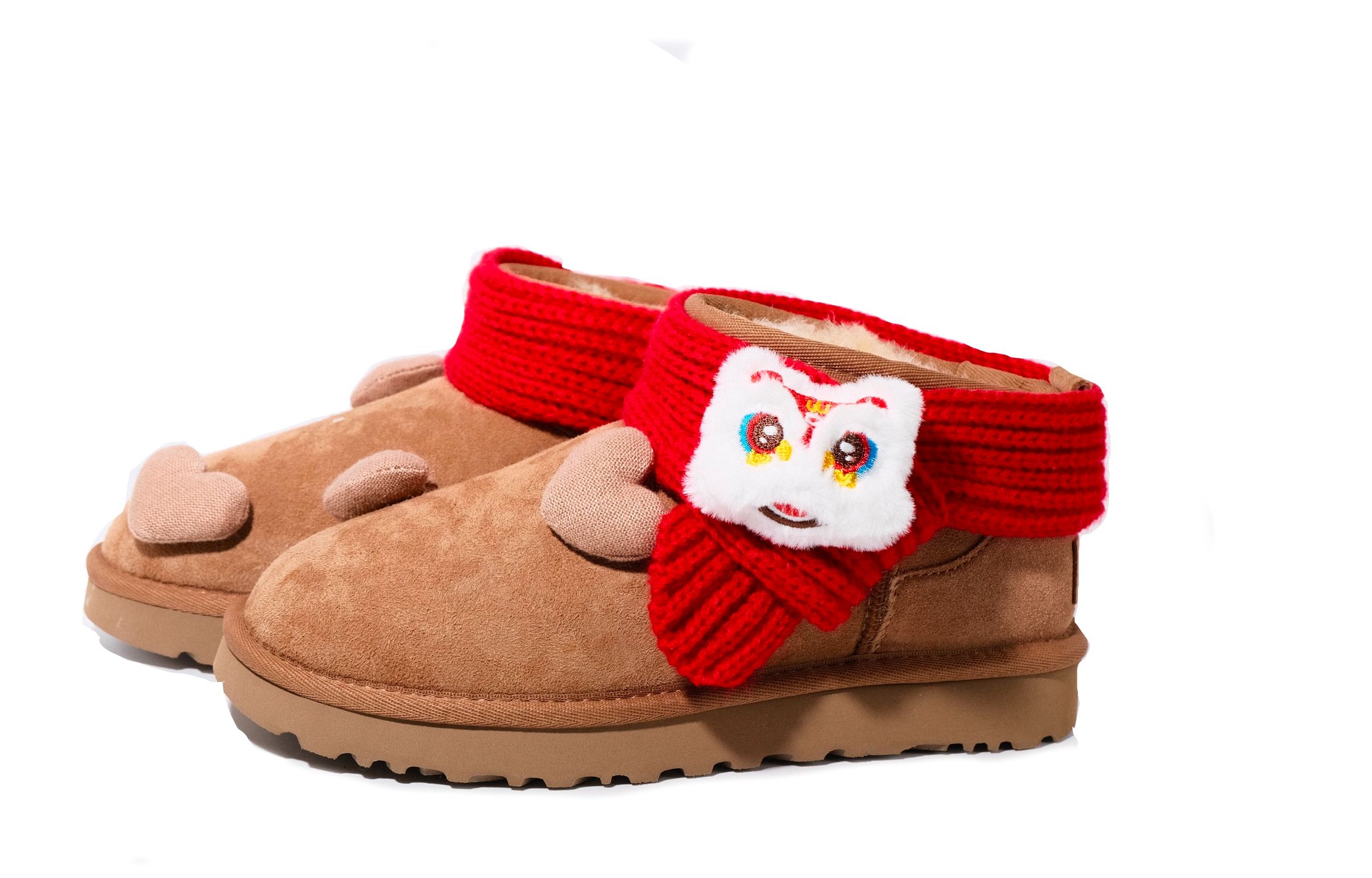 UGG CLASSIC ULTRA MINI Ankle-Length Snow Boots Women's Chestnut