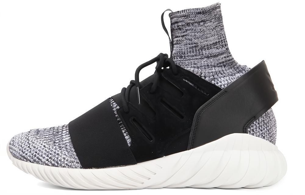 Adidas Tubular Doom Primeknit Black Grey Tech Ink