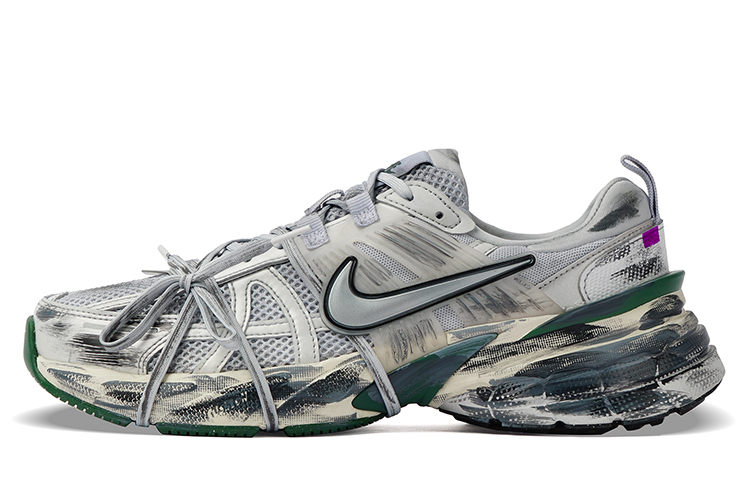 Nike V2K Run Low-Top Running Shoes Women's Gray