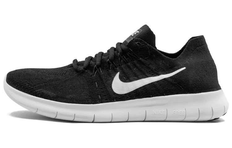Nike Free Rn Flyknit 2017 'Black' Women's