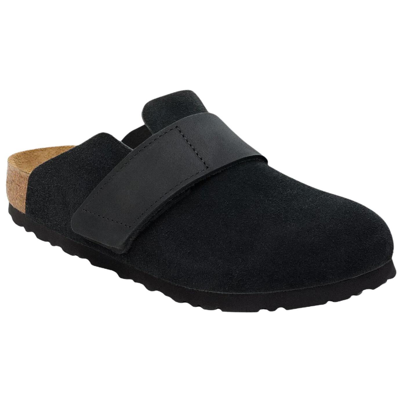 Birkenstock EVA Abrasion Resistant Closed Toe Slippers Unisex Black Regular Loose Fit