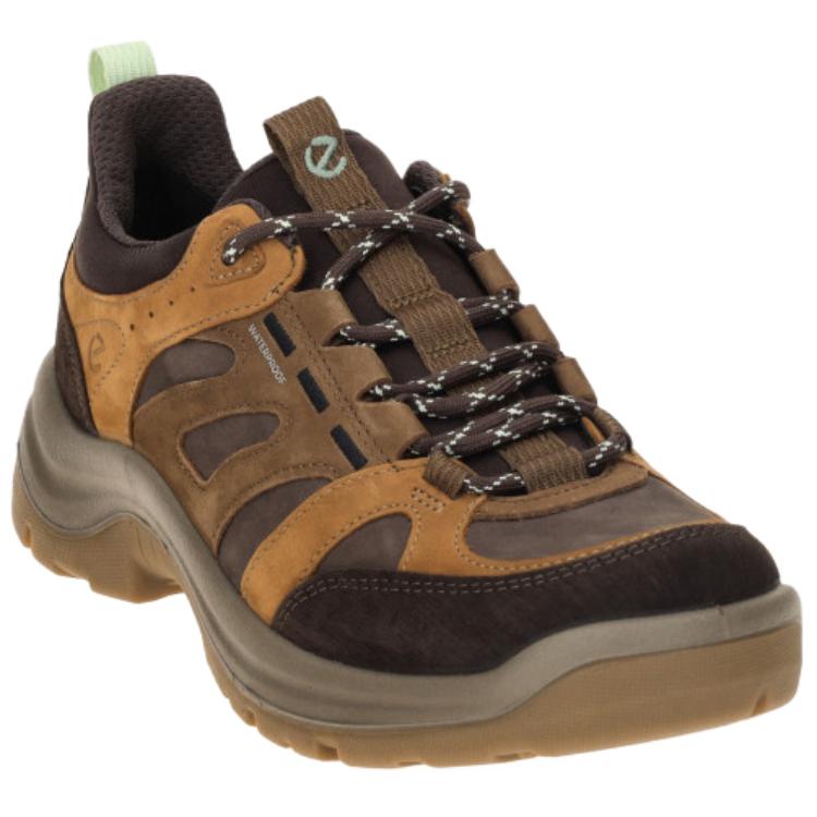Ecco OFFROAD Slip Resistant Waterproof Low top Mountaineering Shoes Women's Brown купить в интернет-магазине Yoocart с быстрой доставкой по России.