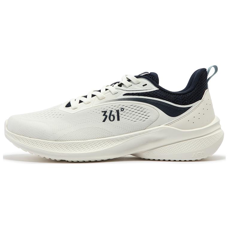 361° Blade 2.0 Anti-Slip And Wear-Resistant Rebound Low-Top Running Shoes Men's White Blue