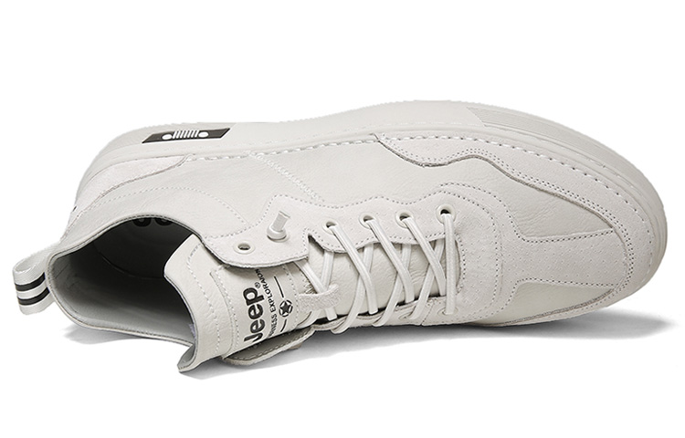 Jeep Anti-Slip And Wear-Resistant Breathable Low-Top Skateboard Shoes Sand