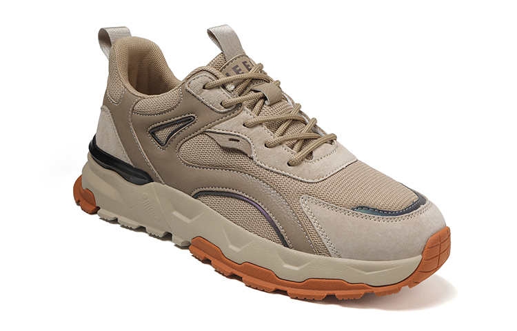 JEEP SPIRIT Abrasion Resistant Breathable Low top Outdoor Shoes Men's Brown