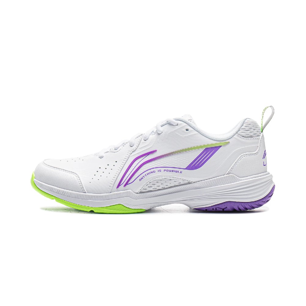 LiNing FLYING EAGLE Breathable And Lightweight Low Top Badminton Shoes Unisex Standard White