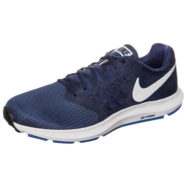 Nike Abrasion Resistant Low Top Running Shoes Men's Dark Blue