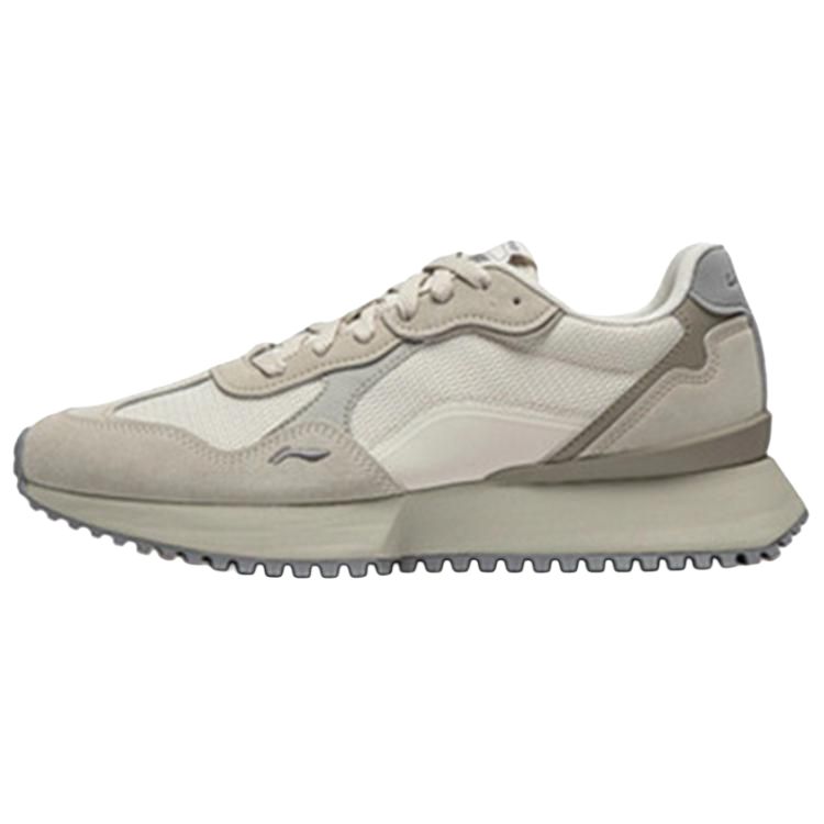 LiNing Sports Life Collection Abrasion Resistant Lightweight Rebound Low top Casual Shoes Men's Gray