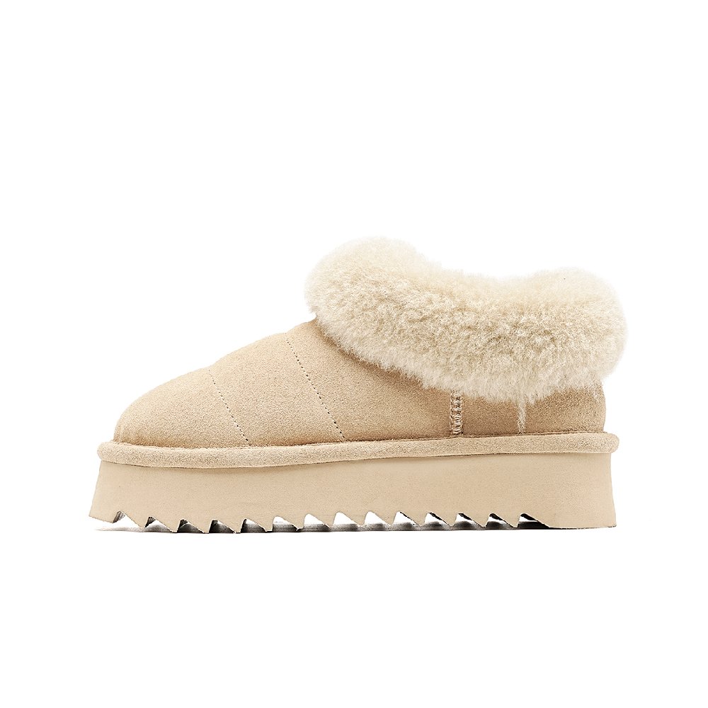 EBLAN Snow Boots Women's Apricot