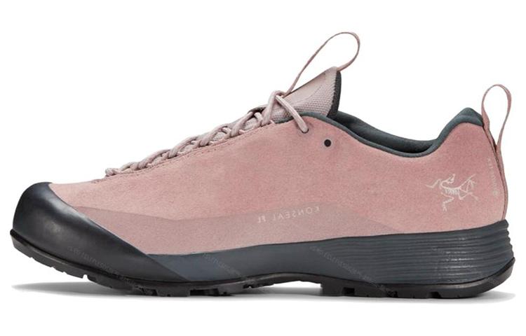 Arcteryx Konseal FL Anti Slip Wear Resistant Water Resistant Lightweight Low Top Hiking Shoes Women's Dusty Pink