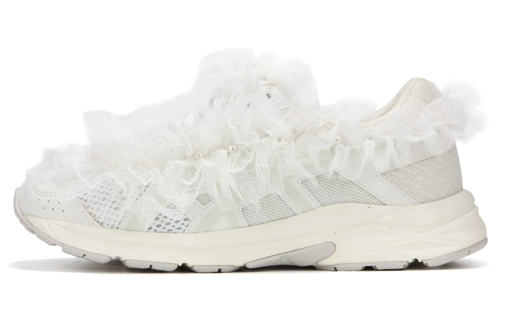 Asics Gel-Contend 4 Cushioned Wear-Resistant Breathable Low-Top Casual Running Shoes Women's White