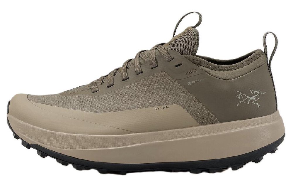 Arcteryx SYLAN GTX Anti-Slip Wear-Resistant Low-Top Trail Running Running Shoes Men's Vintage Green
