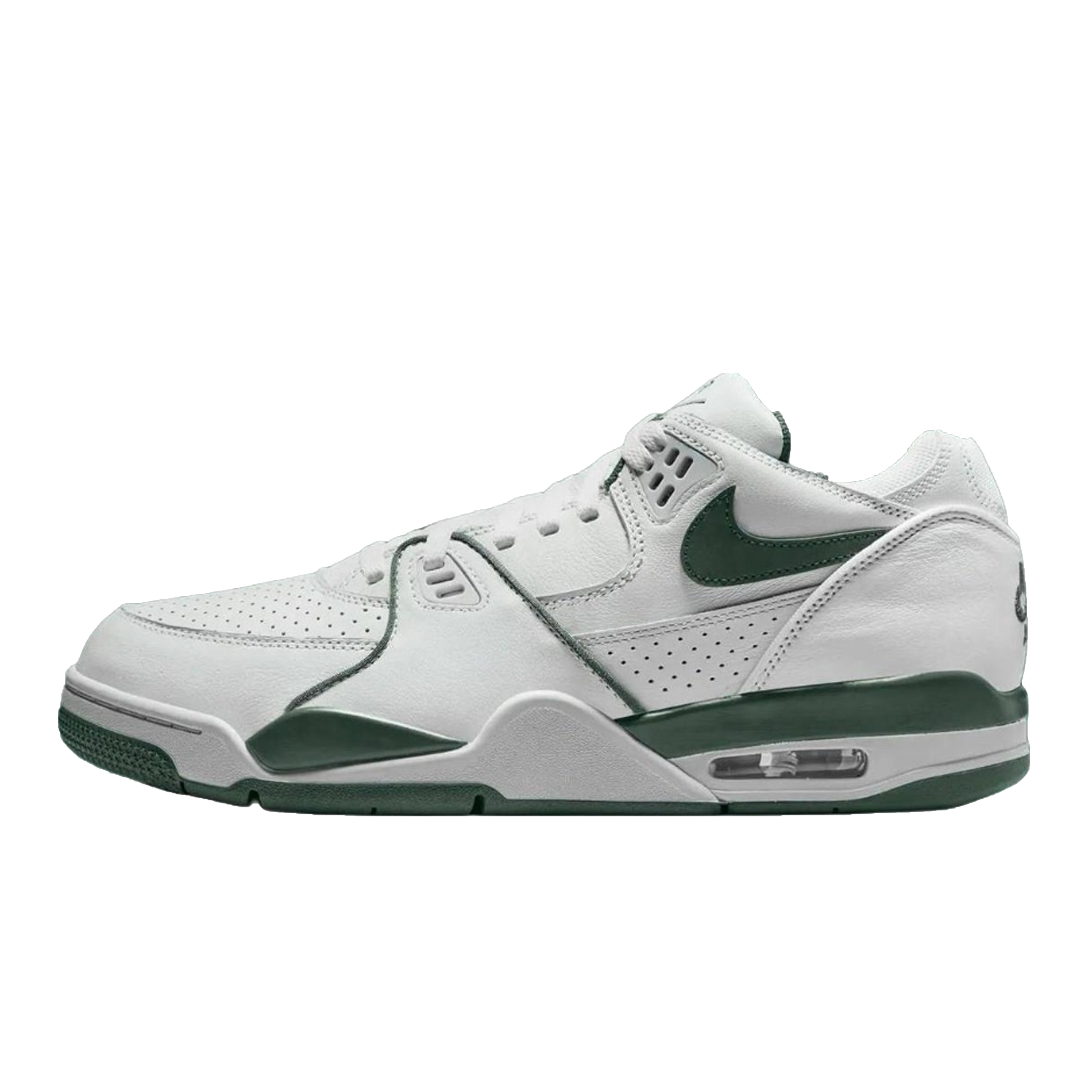 Nike Air Flight 89 Wild Oasis Abrasion Resistant Low Top Vintage Basketball Shoes Men's White Green купить в интернет-магазине Yoocart с быстрой доставкой по России.