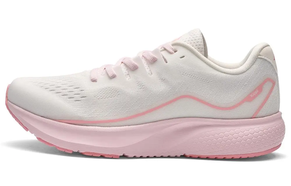 Kappa Abrasion Resistant Breathable Low top Running Shoes Women's White Pink