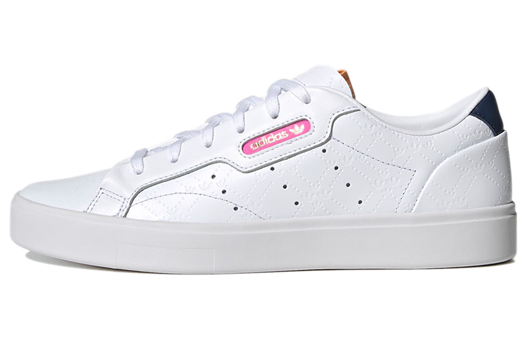 Adidas Originals Sleek 'Cloud White Crew Navy' Women's