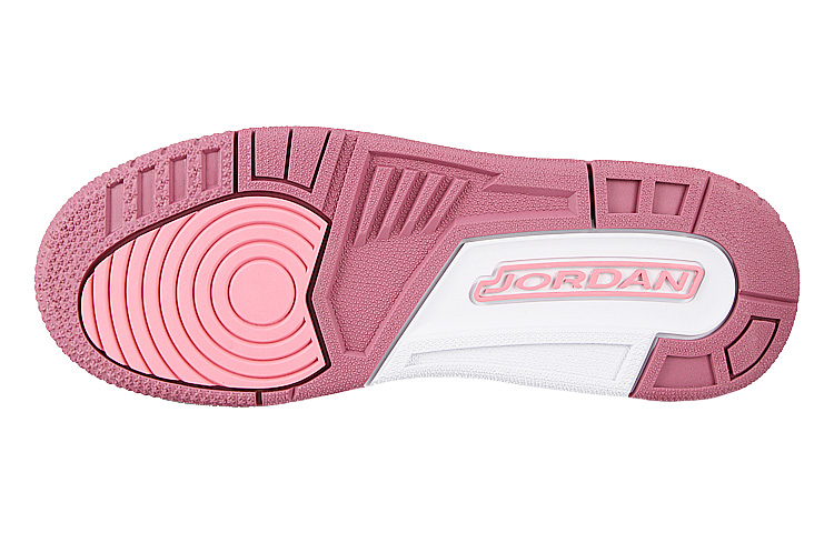 Jordan Legacy 312 Sunset Wild Painting Shock Absorbers Slip Resistant Low Top Vintage Basketball Shoes GS Pink White купить в интернет-магазине Yoocart с быстрой доставкой по России.
