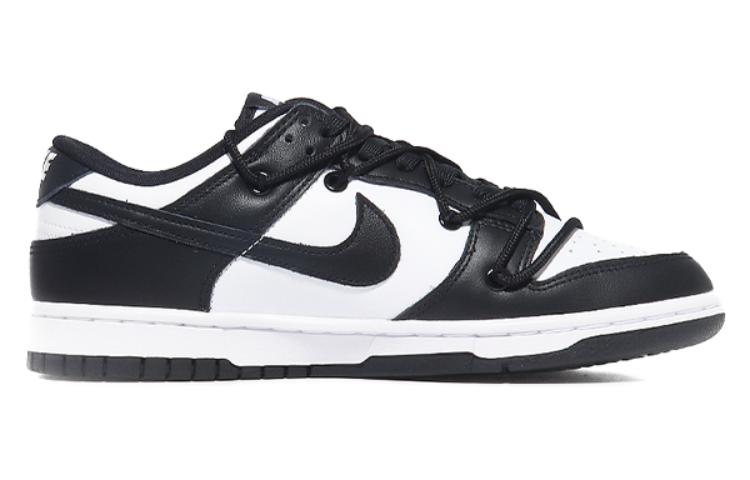 Nike Dunk Low Low-Top Skateboard Shoes GS Black White купить в интернет-магазине Yoocart с быстрой доставкой по России.