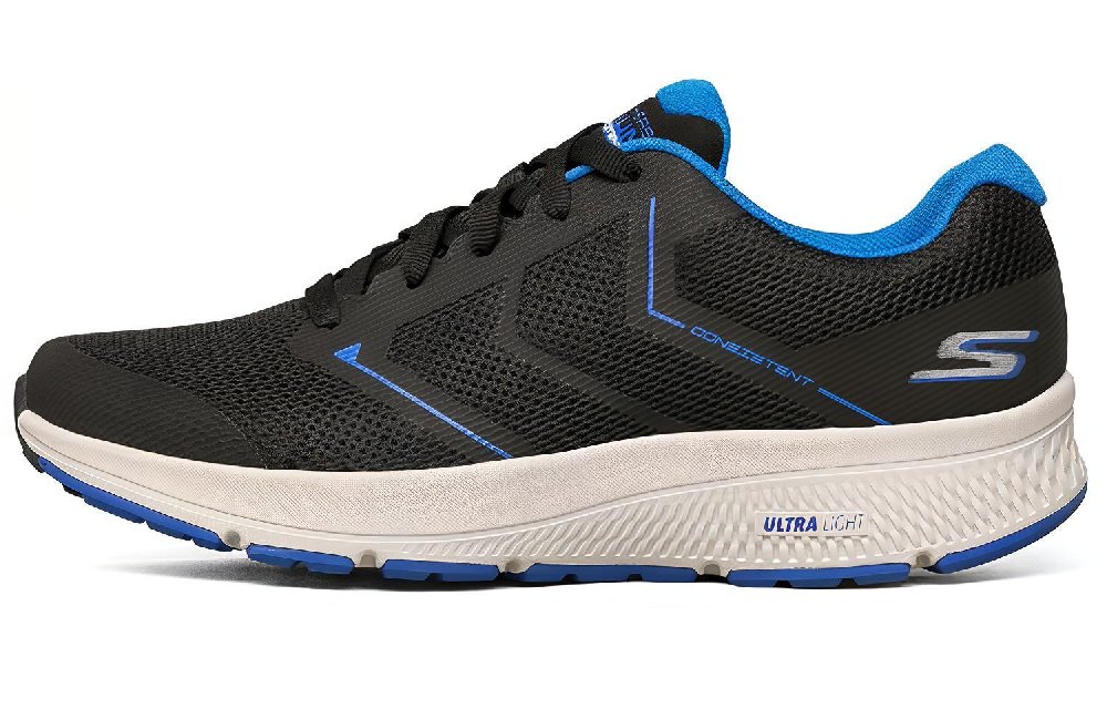Skechers Go Run Consistent 'Black White Blue'
