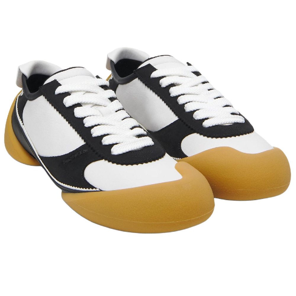 Alexander McQueen Flexion Sneaker Low Top Casual Shoes Women's Black White