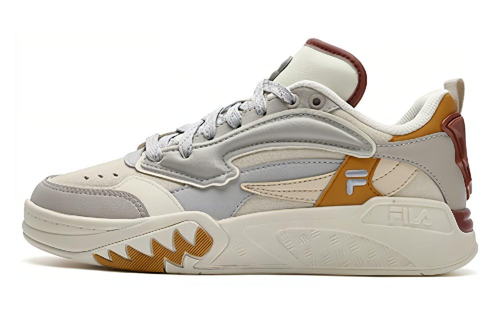 FILA FUSION Desperado Low Top Shoes 'White Grey Orange' Women's