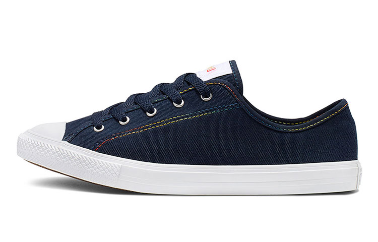 Converse Chuck Taylor All Star Dainty Rainbow Low Top Cowboy Blue Women's