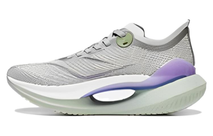 LiNing Jueying 2 Essential Durable Breathable Low-Top Running Shoes Women's Green Gray