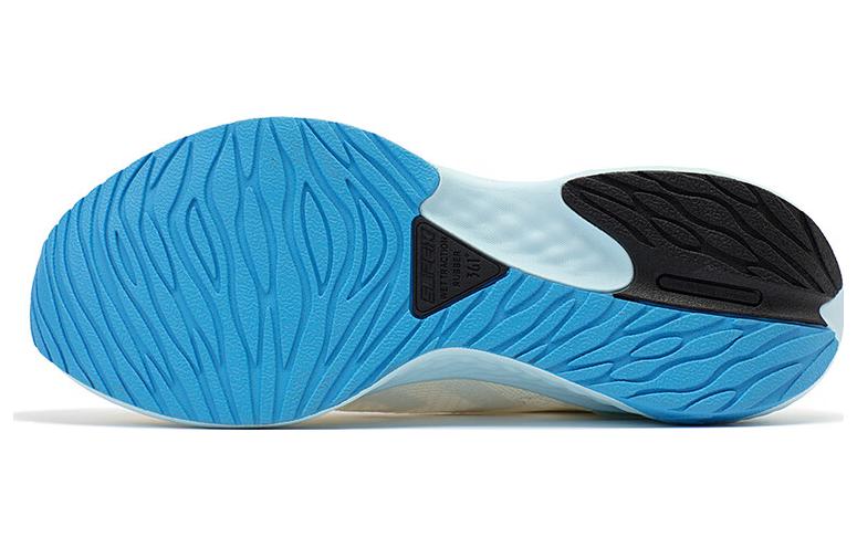 361° E Toughness 2.0 Cushioning Anti-Slip And Wear-Resistant Low-Top Running Shoes Men's White Blue