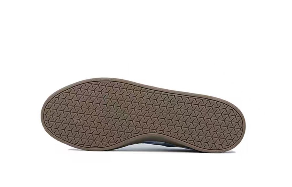 Adidas Neo VL Court 2.0 Silver Star Lace Anti Slip Wear Resistant Low Top Skateboard Shoes Unisex Silver